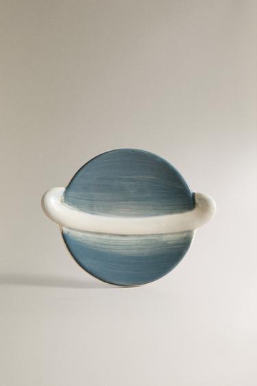 CHILDREN'S PLANET SOAP DISH - رمادي / أزرق الخاص بـ Zara