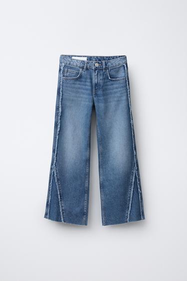 FRAYED BOOTCUT JEANS - Blue by Zara - Image 0