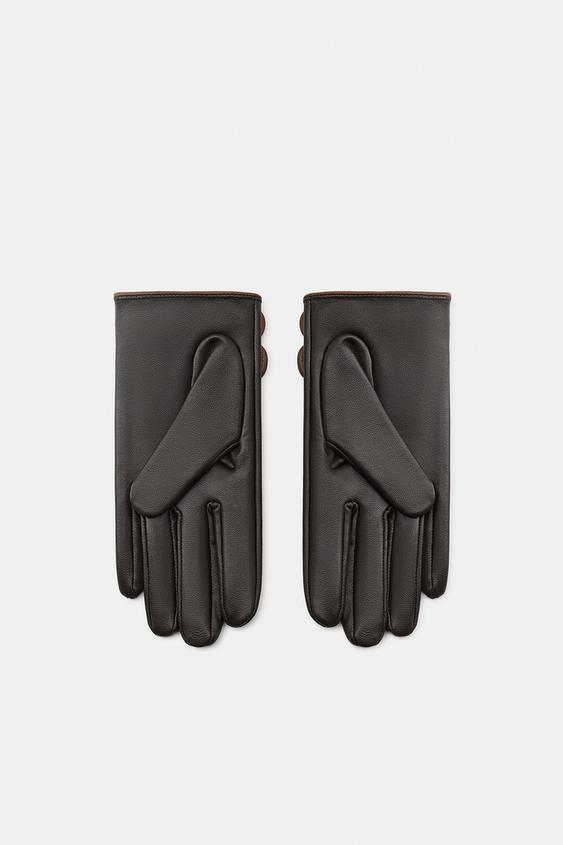 GANT DOUBLE BRIDE 100% CUIR - Marron de Zara - Image 2