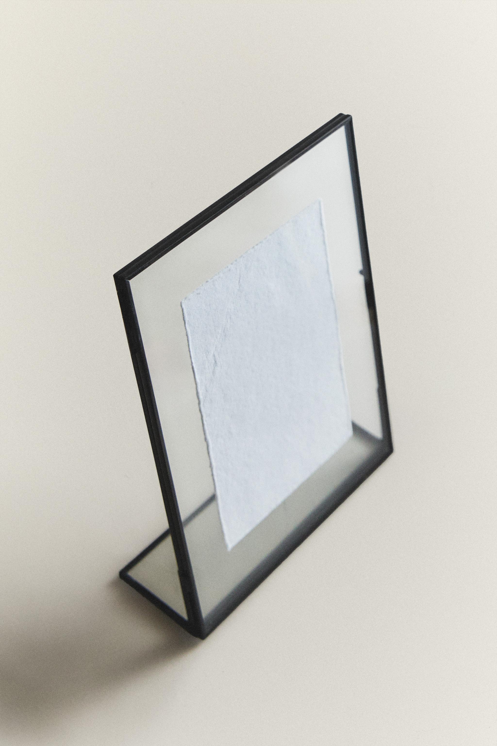 RECTANGULAR STRUCTURE PHOTO FRAME - Black | ZARA United States