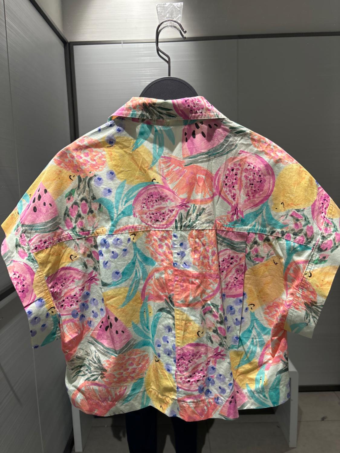 PRINTED POPLIN SHIRT - Image 2