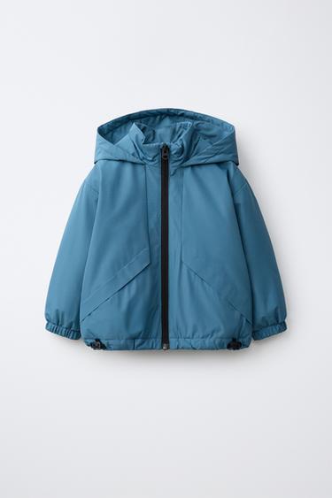 CHUVASQUEIRO TÉCNICO WATER REPELLENT - Petróleo claro de Zara - Imaxe 0