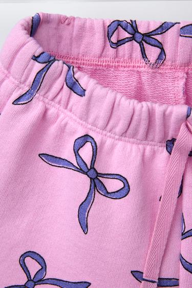 PRINTED BERMUDA SHORTS - Bubble gum by Zara - Image 2