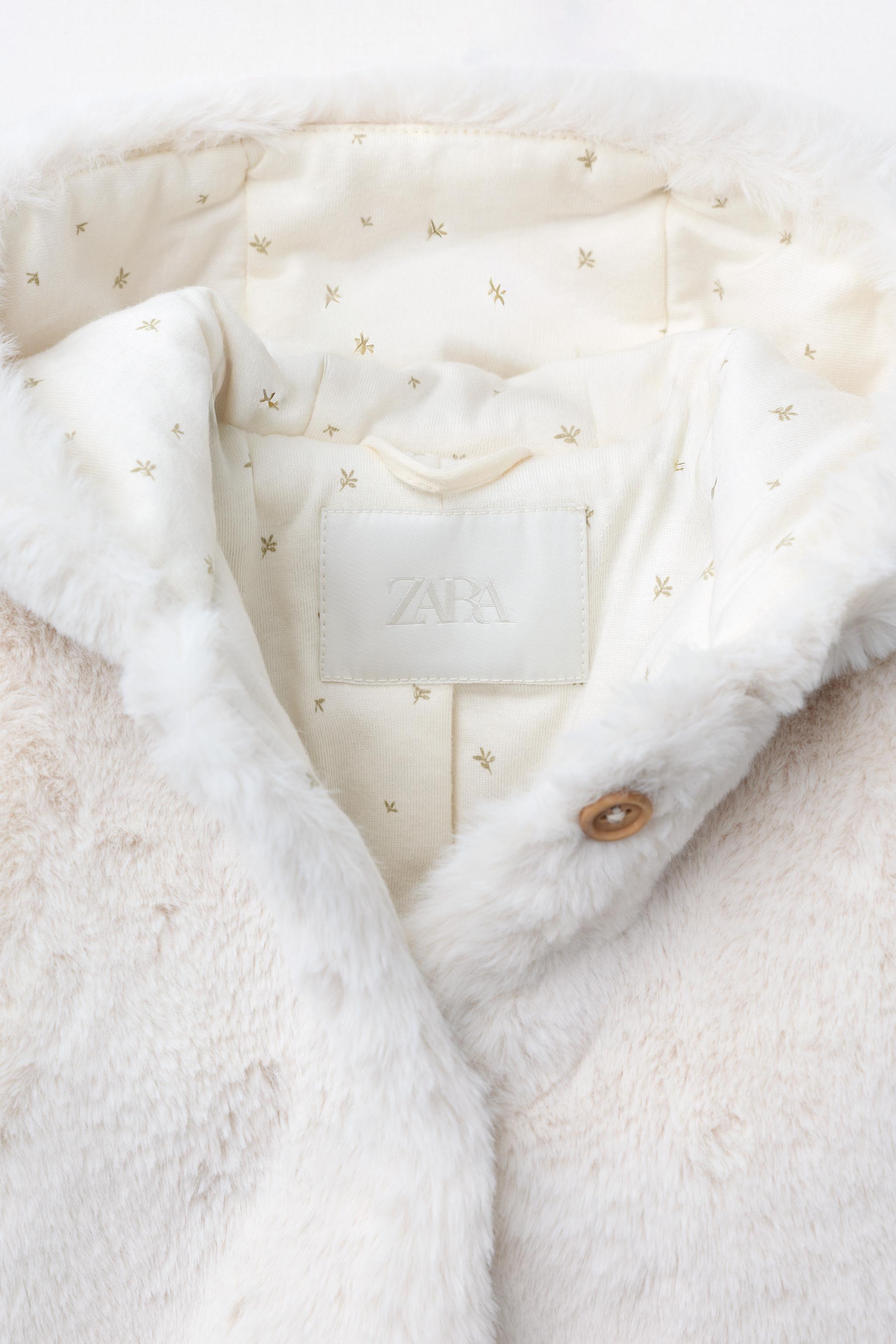 FAUX FUR HOODIE JACKET