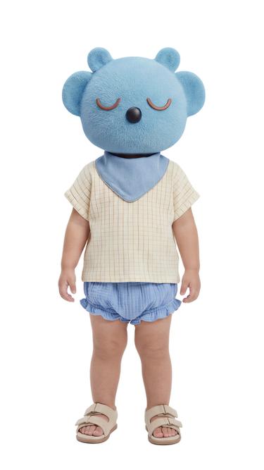 MBATHJE ME TEKSTURË TË LËMUAR - I kaltër nga Zara