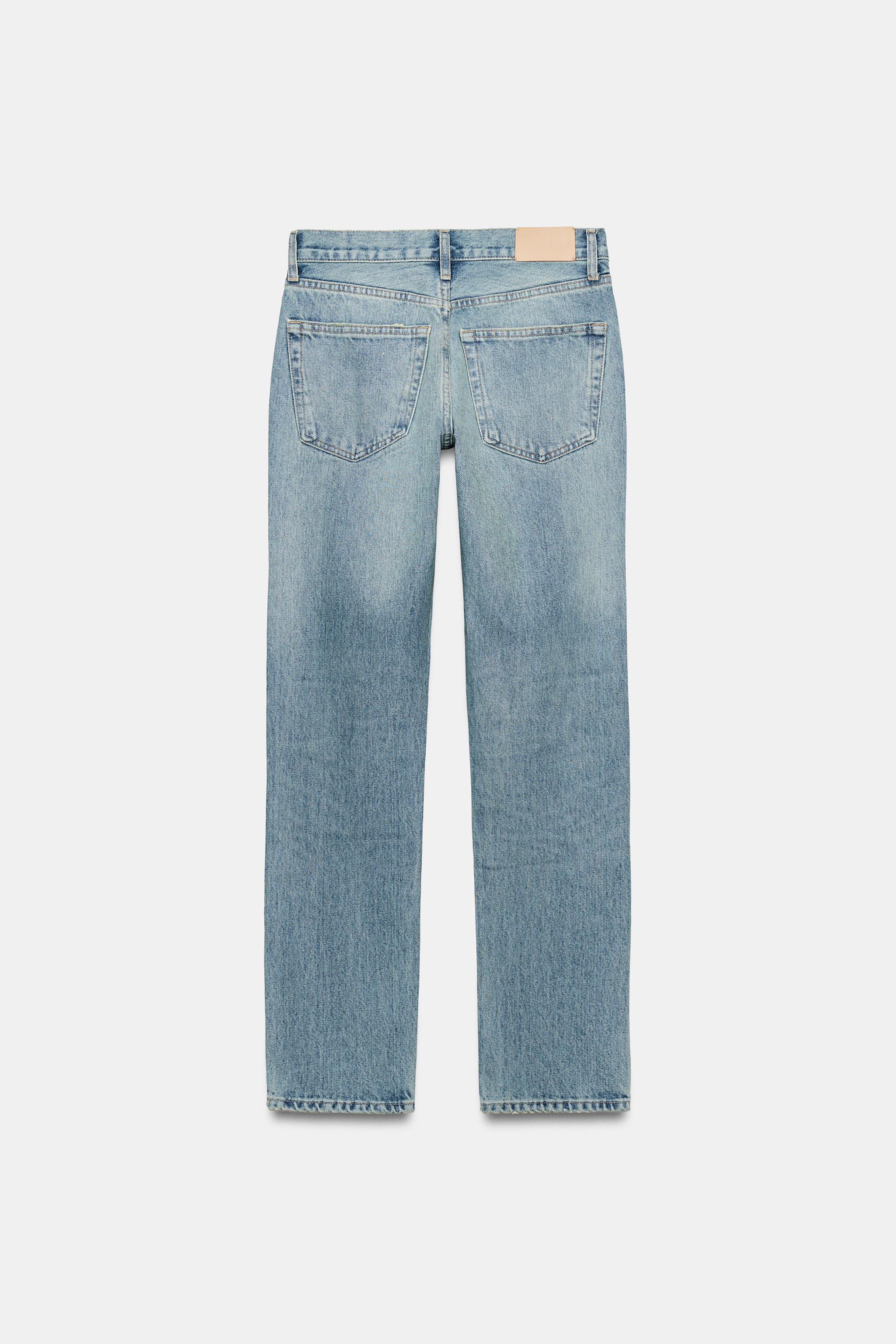 ZW COLLECTION LOW-RISE SLIM JEANS