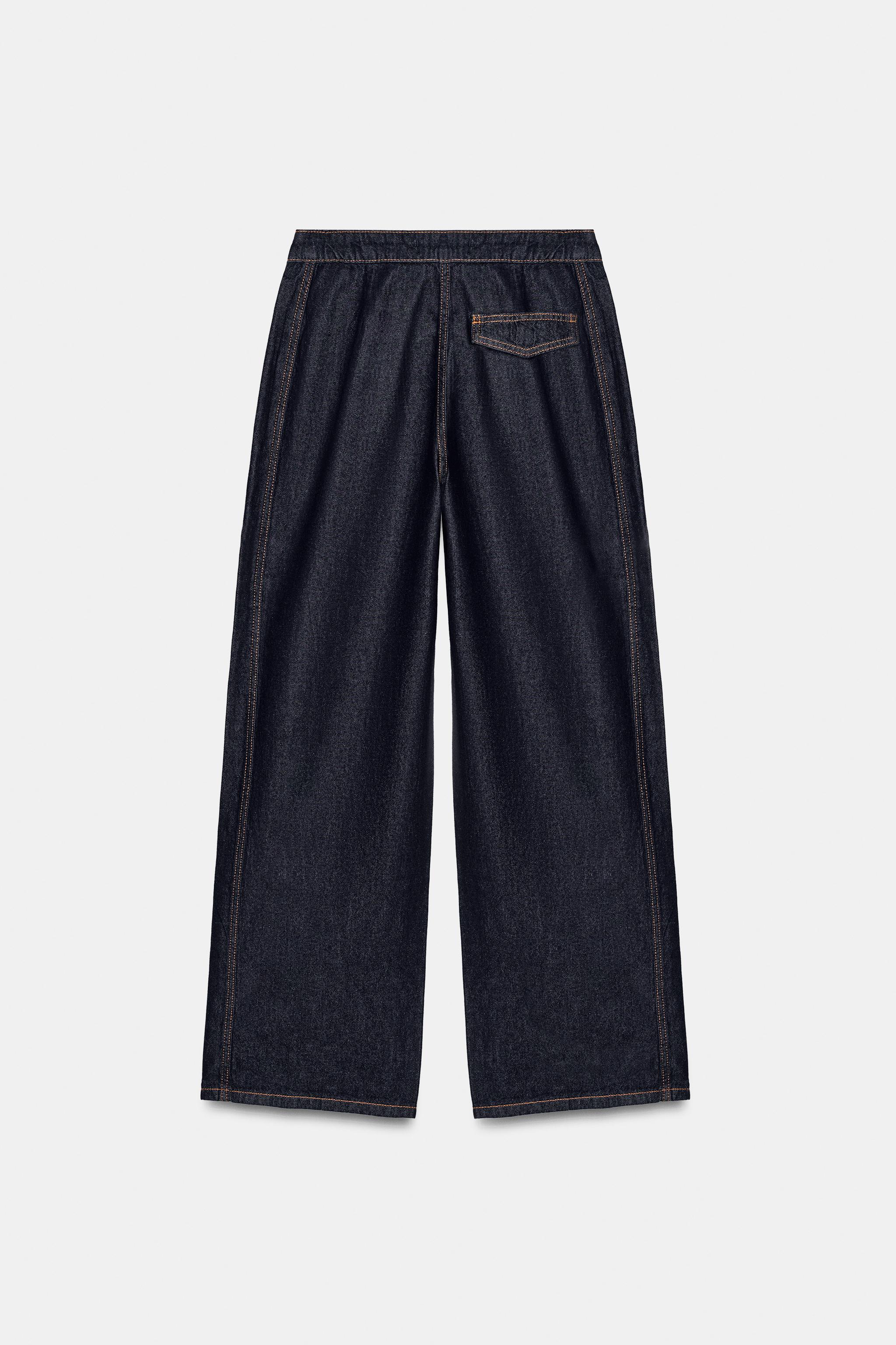 Z1975 HIGH WAIST JOGGER WIDE LEG JEANS