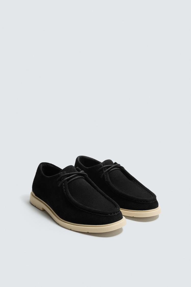 ZARA CASUAL LEATHER SHOES
