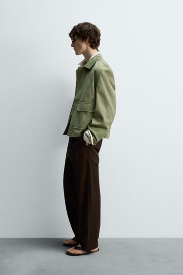 LIMITED EDITION TECHNICAL JACKET - Moss green by Zara - Image 3
