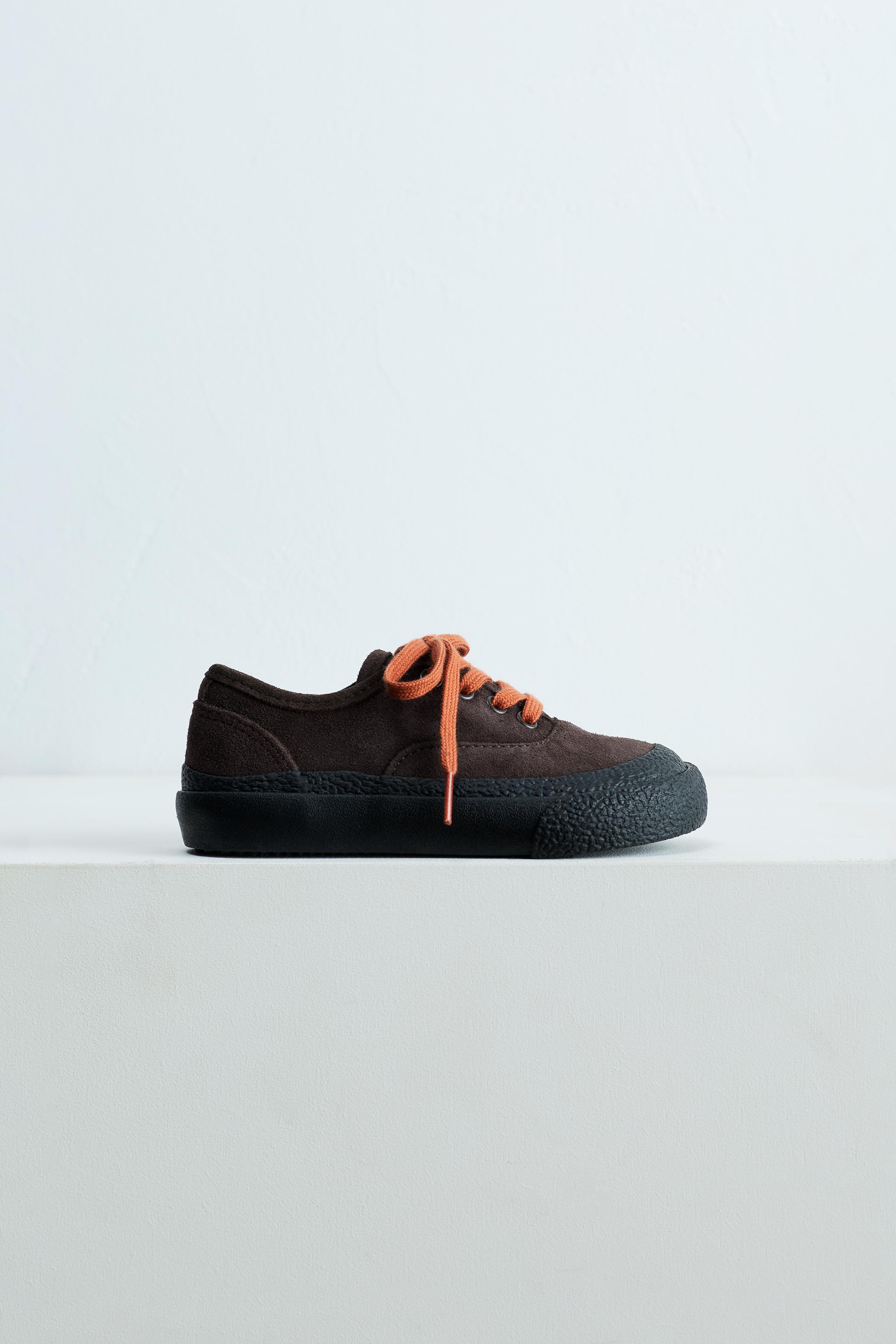 ZARA TIMELESS - BASKET CUIR