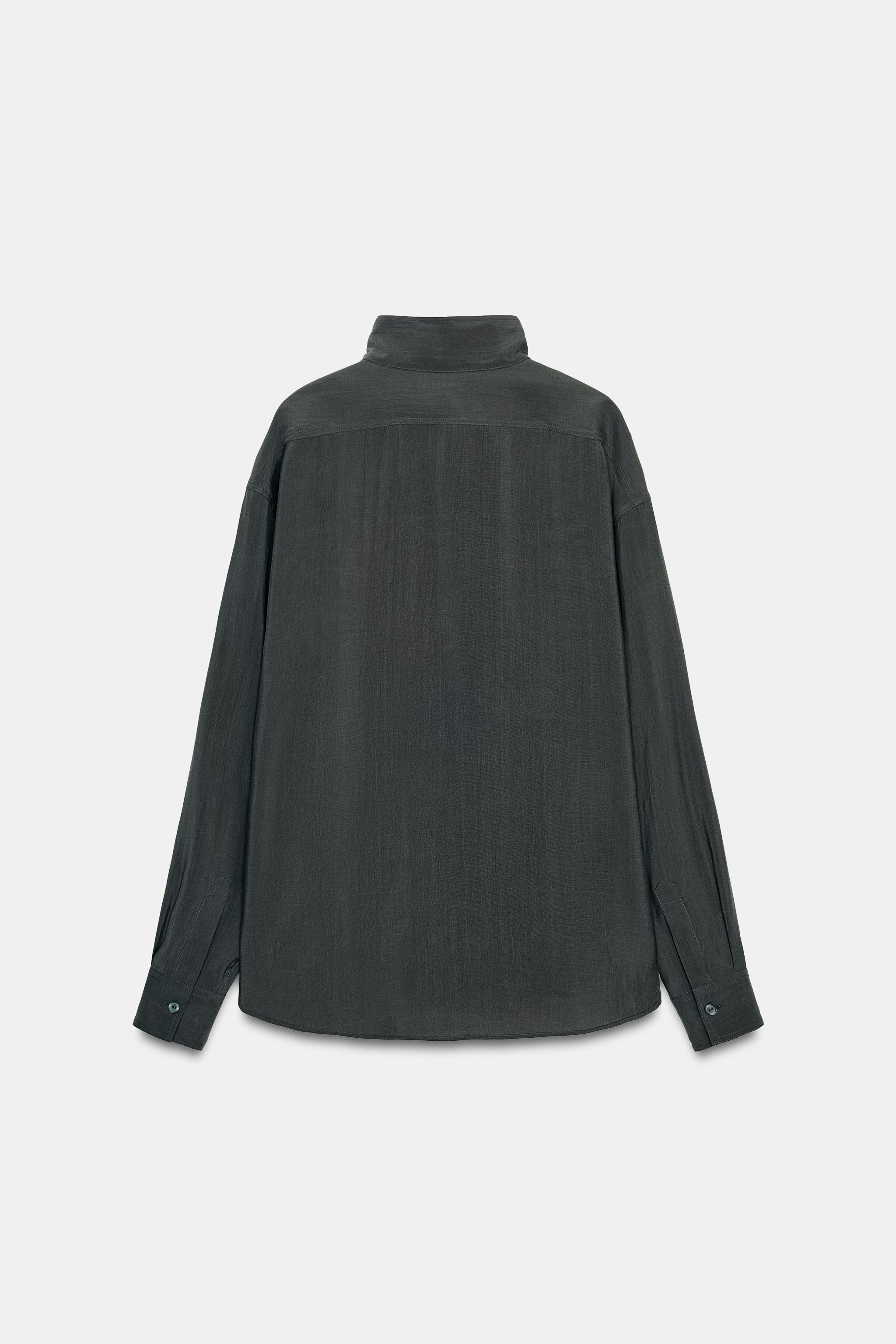 ZW COLLECTION OVERSIZED FLOWY SHIRT