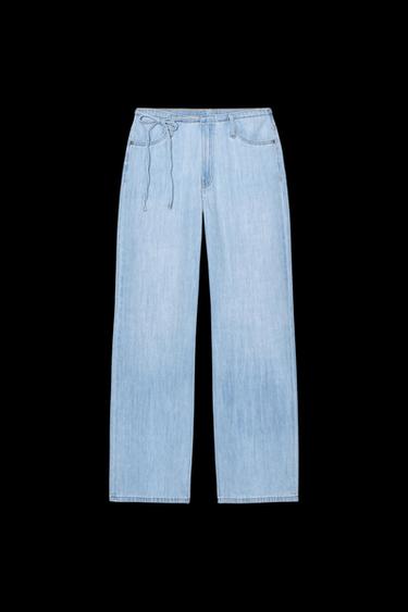 DENIM-PYJAMAHOSE – TRF - Blau von Zara - Bild 0