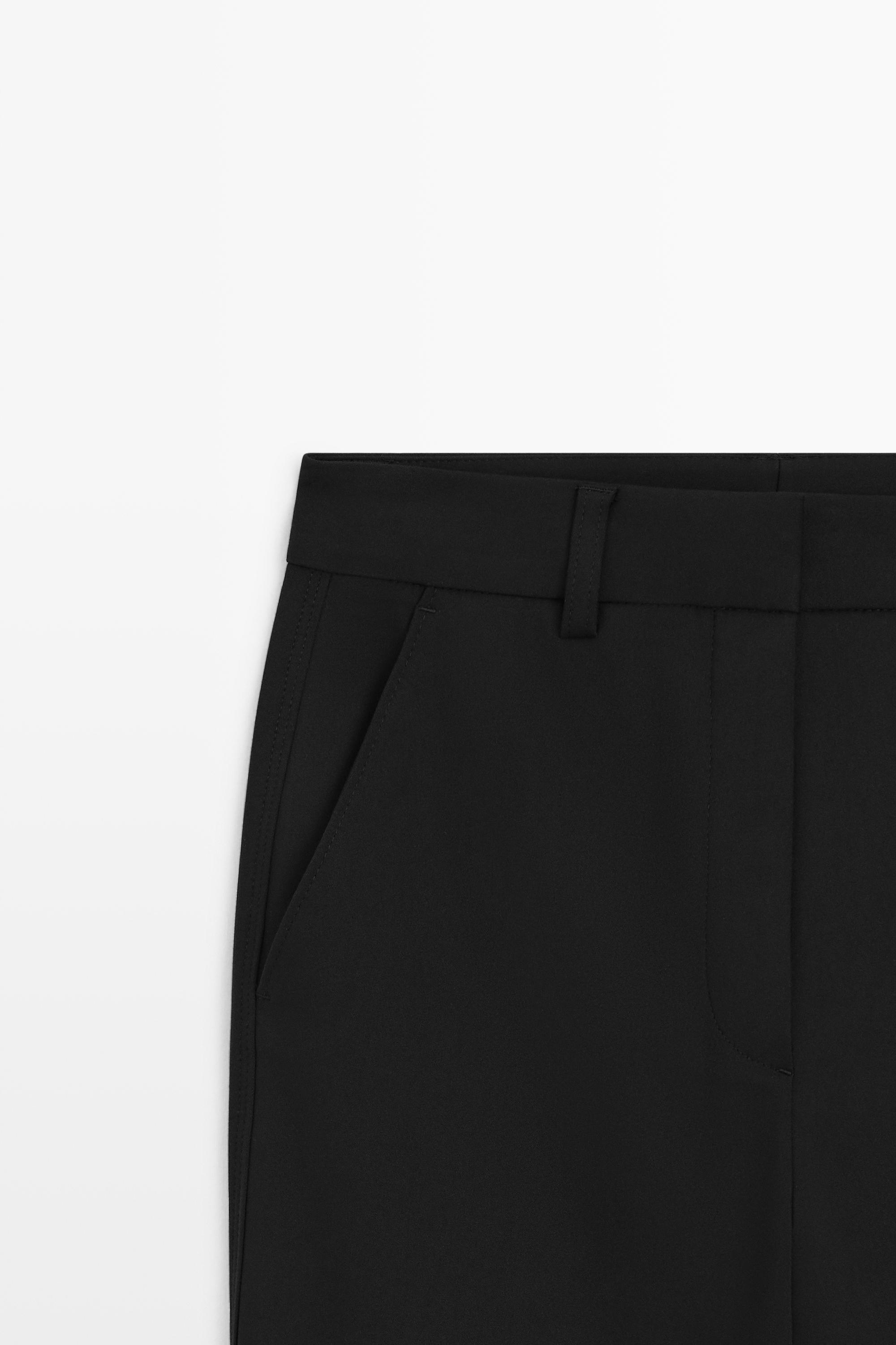 Technical flare fit pants
