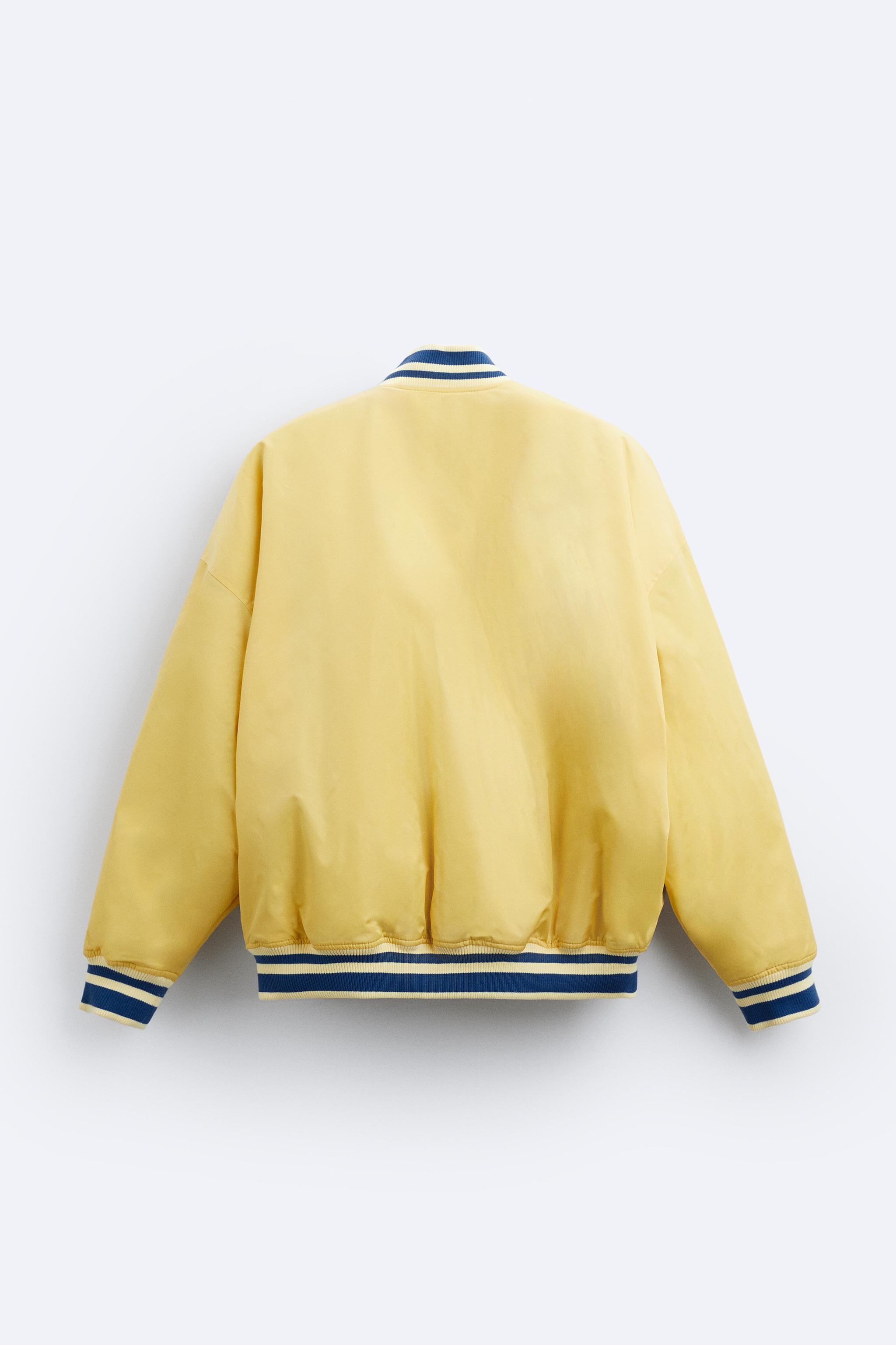 Veste cheap zara jaune