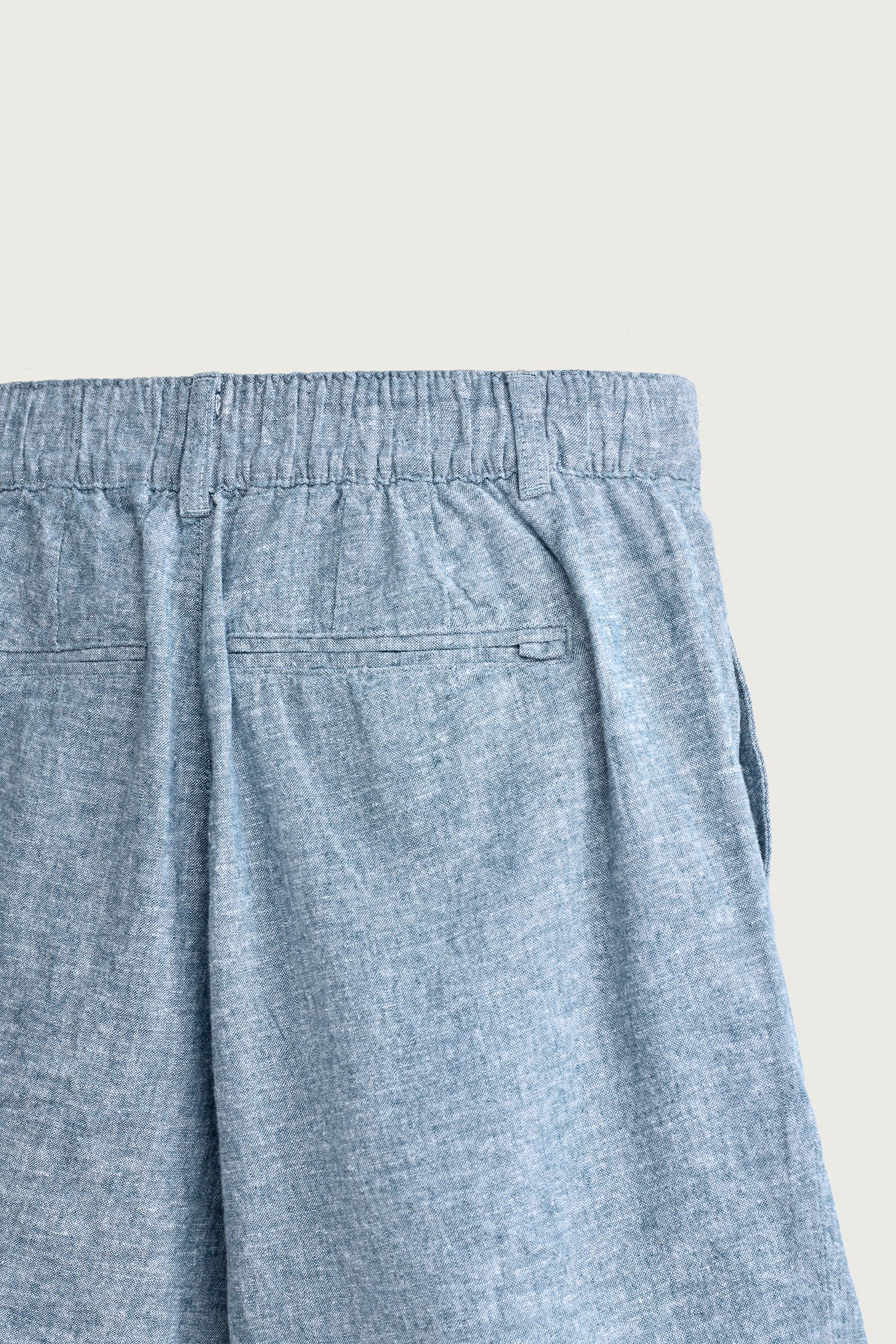 STRUCTURED REGULAR FIT SHORTS