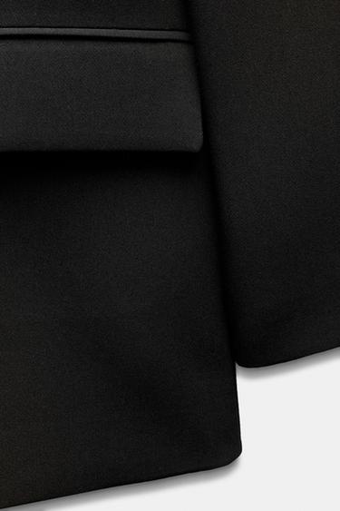 OVERSIZE DOUBLE-BREASTED BLAZER - Black by Zara