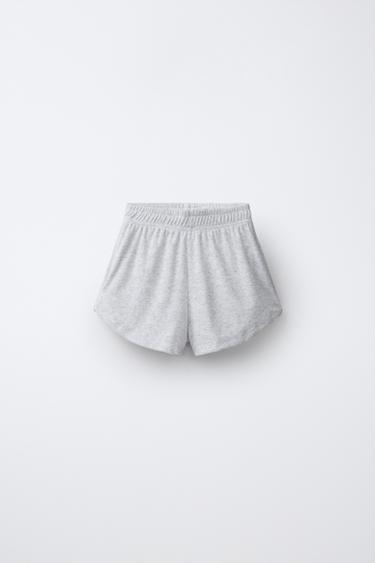 TOWELLING T-SHIRT AND BERMUDA SHORTS SET - Grey marl by Zara - Image 2