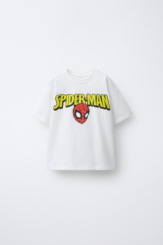 T-SHIRT SPIDER-MAN © MARVEL - Blanc de Zara - Image 0