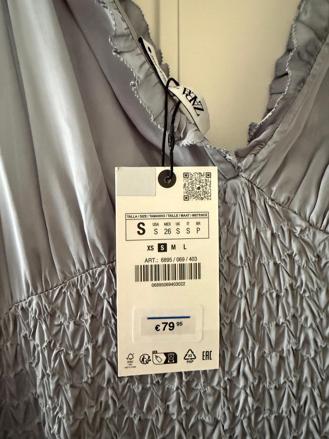 ZW COLLECTION SATIN MIDI DRESS - Image 3