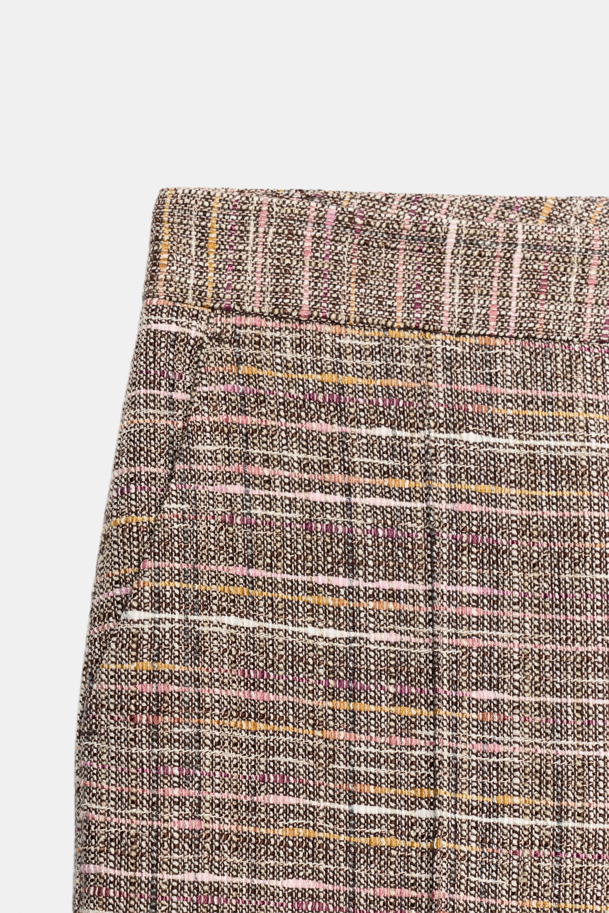 STRUCTURED STRAIGHT PANTS