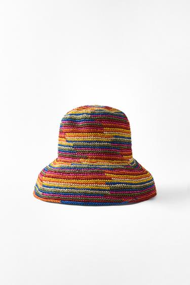 COMBINED BUCKET HAT - Multicoloured by Zara