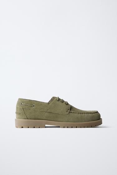 NÁUTICO SERRAJE - Verde Caqui de Zara