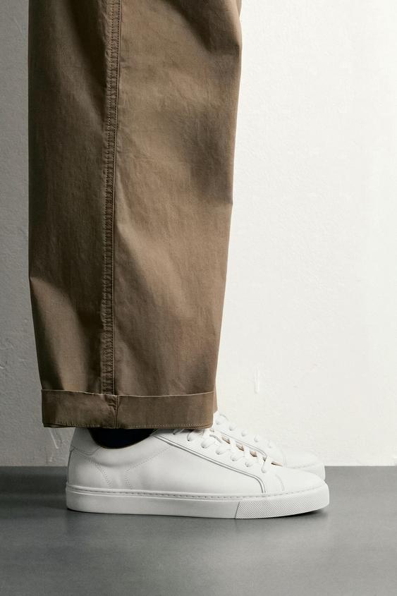 TÊNIS MINIMAL - Branco da Zara - Imagem 0