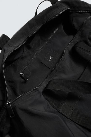 TECHNICAL TRAVEL BAG - Black by Zara - Image 6