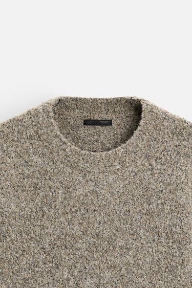 PULL À TEXTURE BOUCLÉE - Pierre de Zara - Image 7