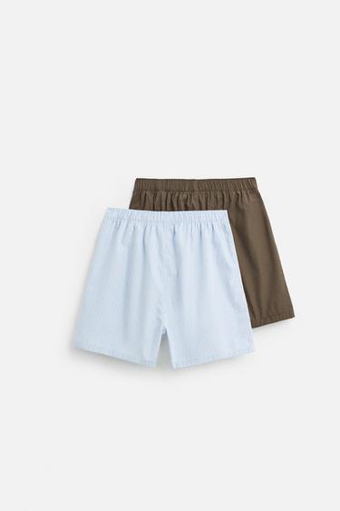 2-PACK COMBINED POPLIN BOXERS - various by Zara - Image 1
