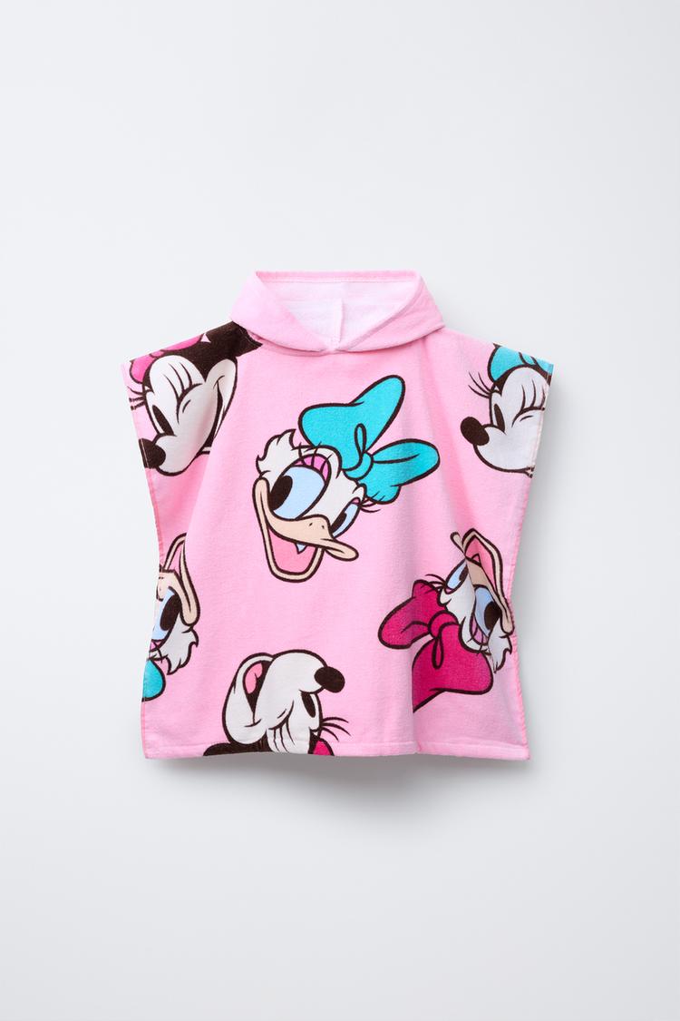 MINNIE MOUSE AND DAISY DUCK © DISNEY PRINTED TERRYCLOTH PONCHO