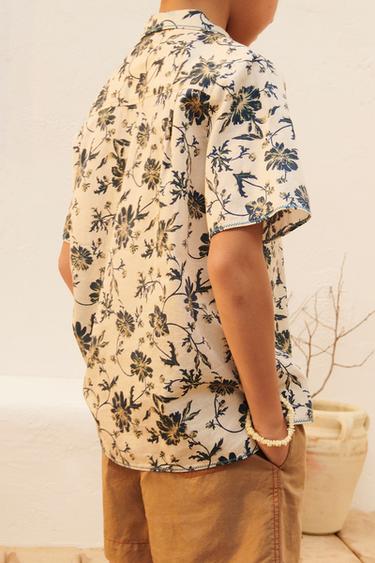 CHEMISE À IMPRIMÉ FLEURI ÉDITION LIMITÉE - Imprimée de Zara - Image 1