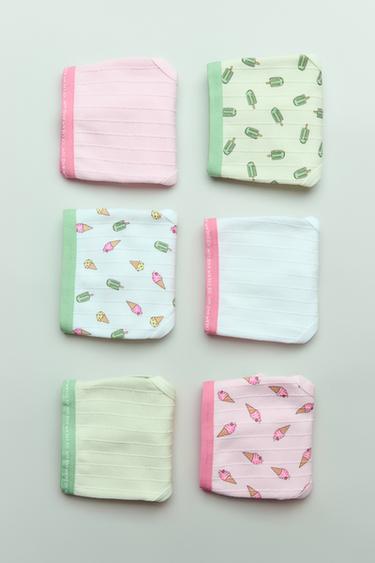 AGE 2-6/ SIX-PACK OF ICE CREAM BRIEFS - Multicoloured by Zara