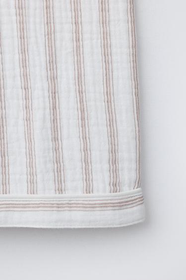 2-6 YEARS/ STRIPED TEXTURED PYJAMAS - Ecru by Zara - Image 7