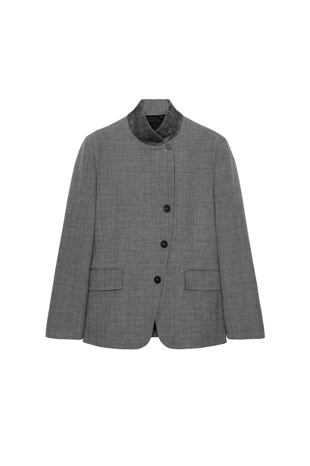TAILORED PLAID BLAZER ZW COLLECTION - image 3