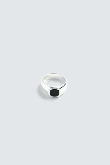 BAGUE CHEVALIÈRE PIERRE - Argent de Zara - Image 1