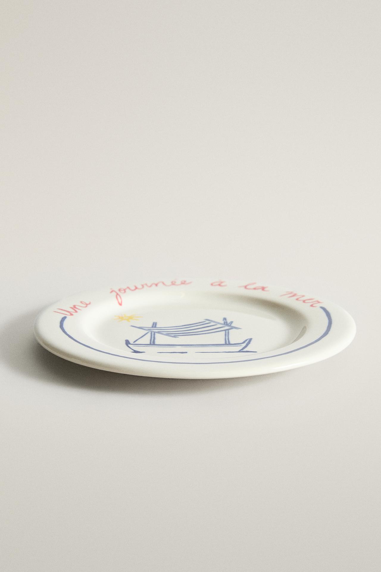 SUMMER SIDE PLATE | DIEGO NINE — Blue