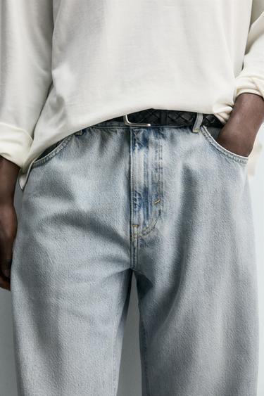 JEAN COUPE DROITE - Bleu clair de Zara - Image 6