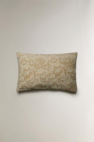 HOUSSE DE COUSSIN FLORAL MORRIS & CO. - Vanille de Zara - Image 2