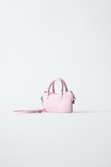 NYLON CROSSBODY BAG - Mauve Purple by Zara - Image 1