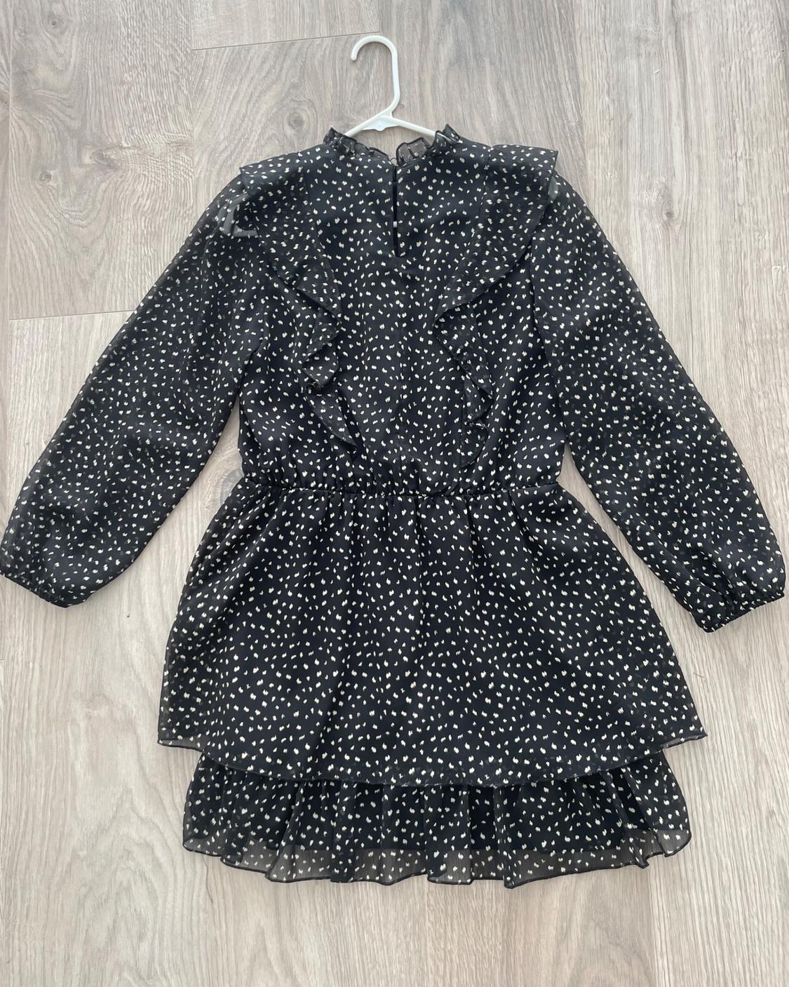 RUFFLED PRINT DRESS - Image 2