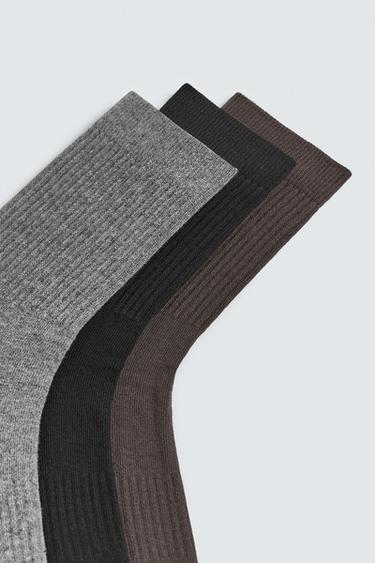 LOT DE 3 CHAUSSETTES CÔTELÉES - divers de Zara - Image 2