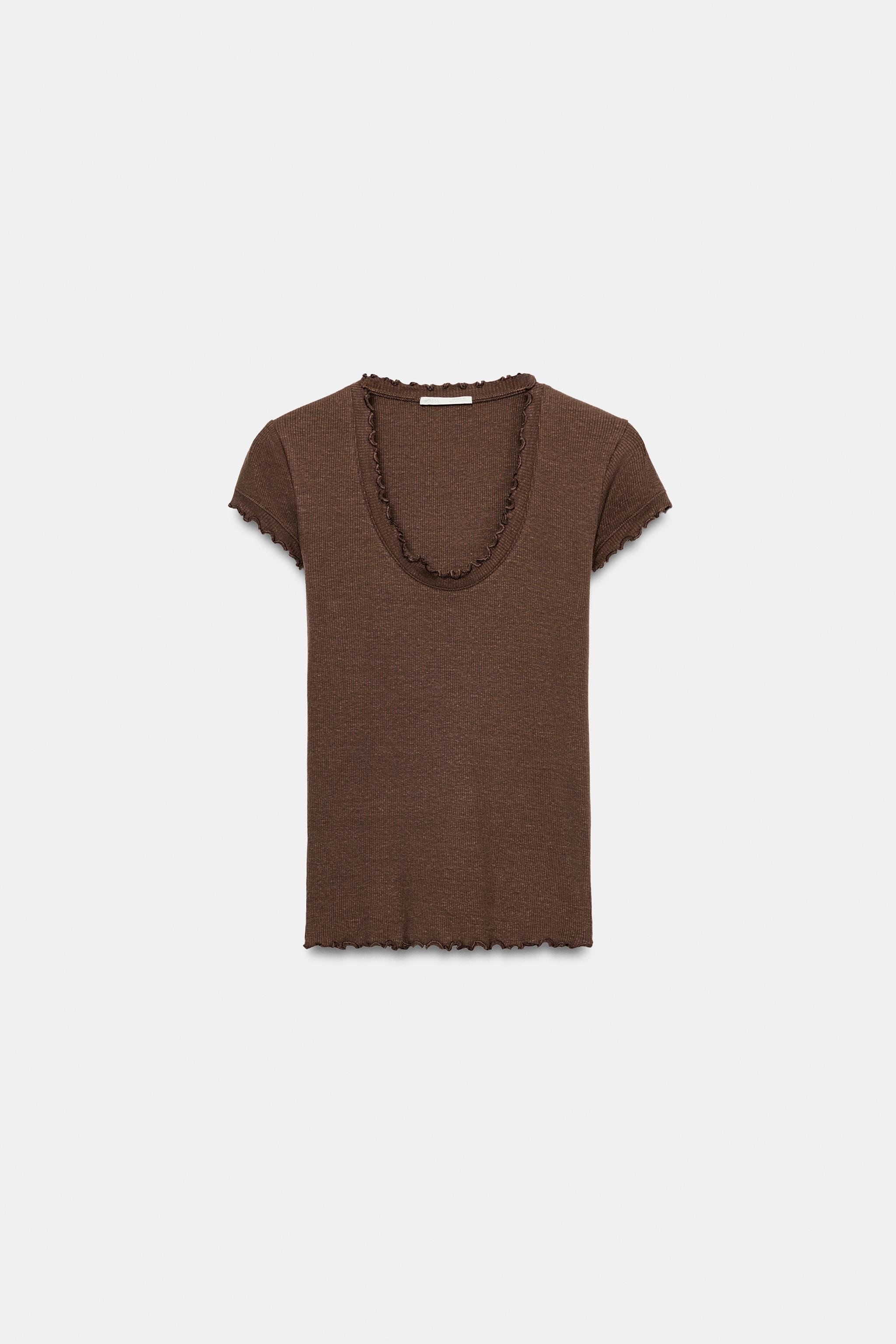 SHORT SLEEVE LINEN T-SHIRT