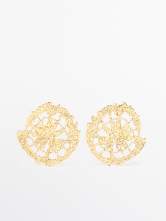 Textured earrings
