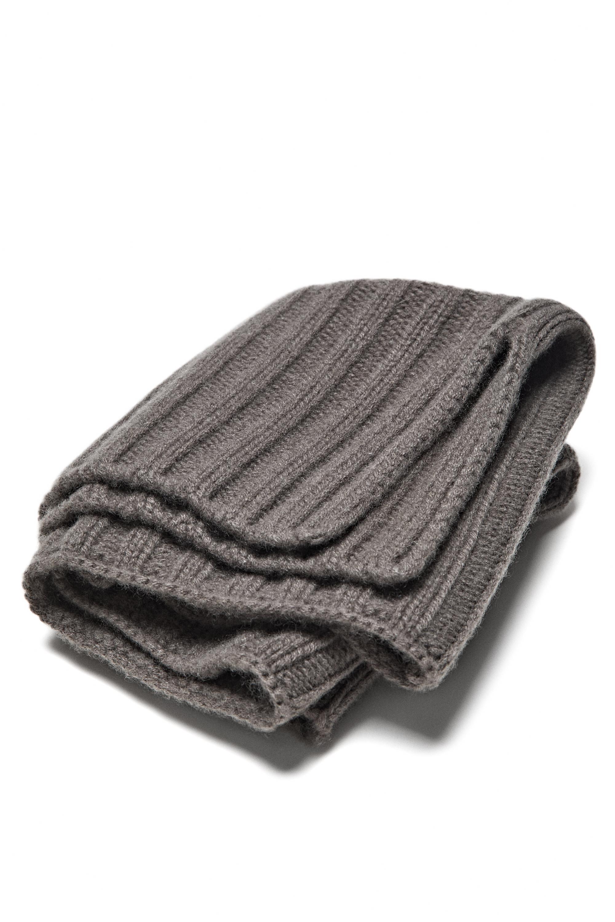 Wool-cashmere knit infinity scarf - LIMITED EDITION