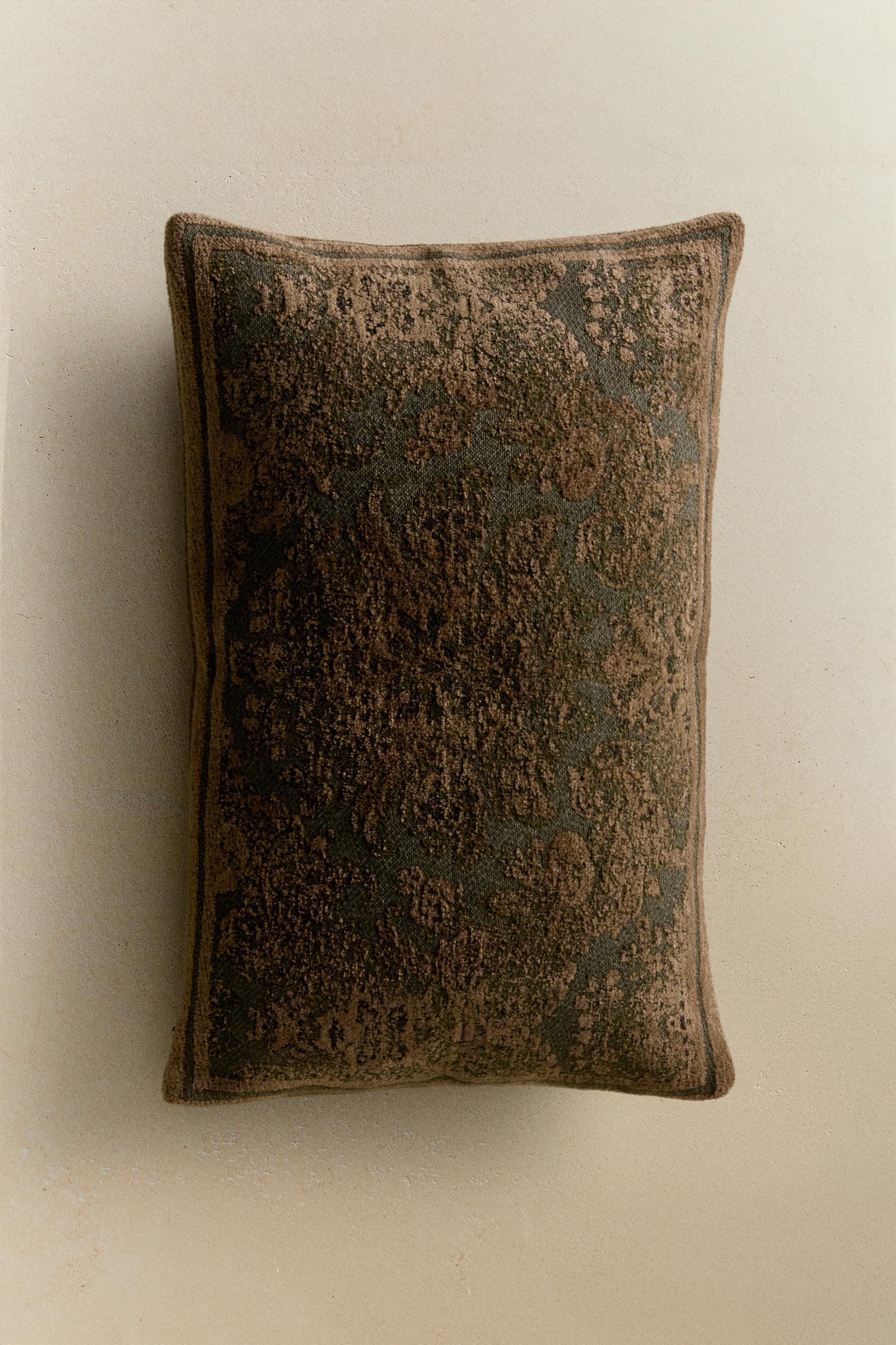 JACQUARD CHENILLE CUSHION COVER