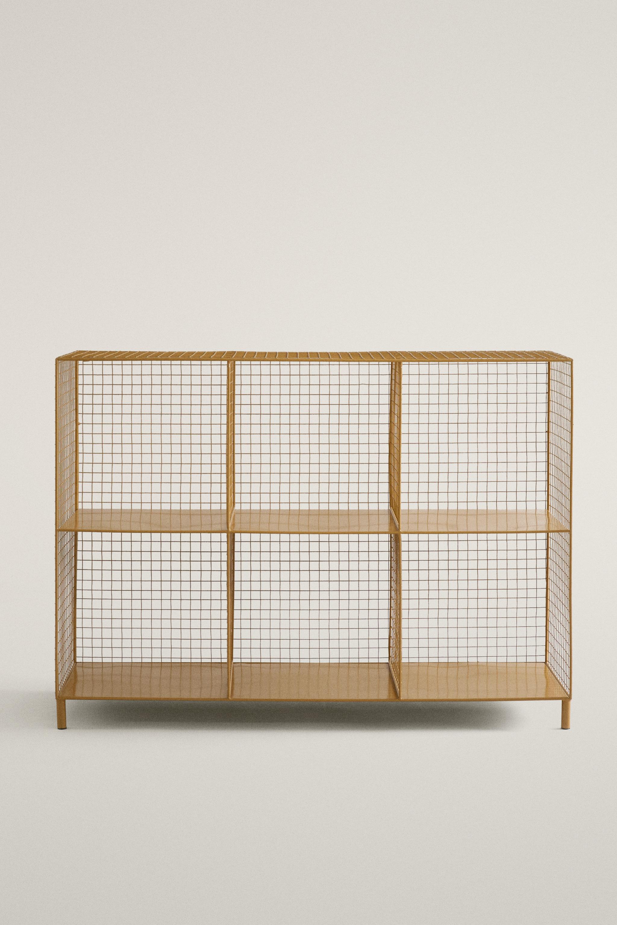 キッズ メタル ワイドシェルフ - マスタード | ZARA Japan / 日本