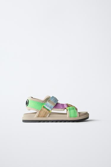 TECHNICAL SANDALS - Ecru White by Zara