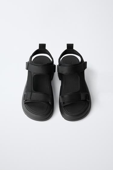 TECHNICAL SANDALS - Black by Zara - Image 3