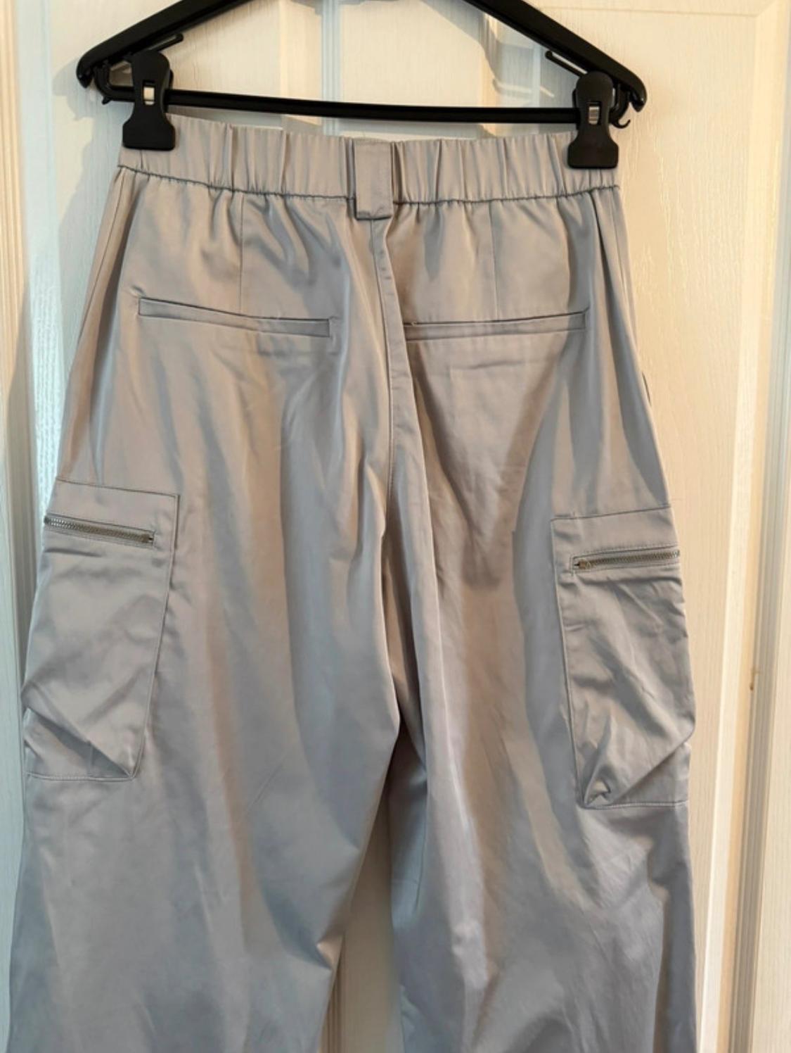 SATIN TROUSERS WITH ZIPS - Image 6